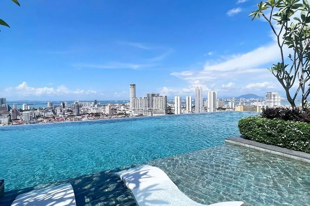 Georgetown Karpal Singh Skypool 3 Car Park Family & Baby-Friendly 10 Pax Luxury Suite Appartamento George Town
